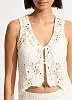 Кружевной топ Seafolly Crochet 55092-TO - белый