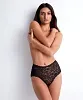Высокие трусы Aubade Rosessence 2K24 2K - чёрный