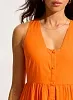 Платье на пуговицах Seafolly 55218-DR - мандарин