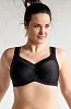 Cпортивный бюстгальтер Ulla на косточках 60-24 - чёрный