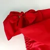 Роскошные красные пин ап трусики Red rose