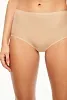 Бесшовные высокие трусы Chantelle Soft stretch 2647 на 44-50 размер - телесные