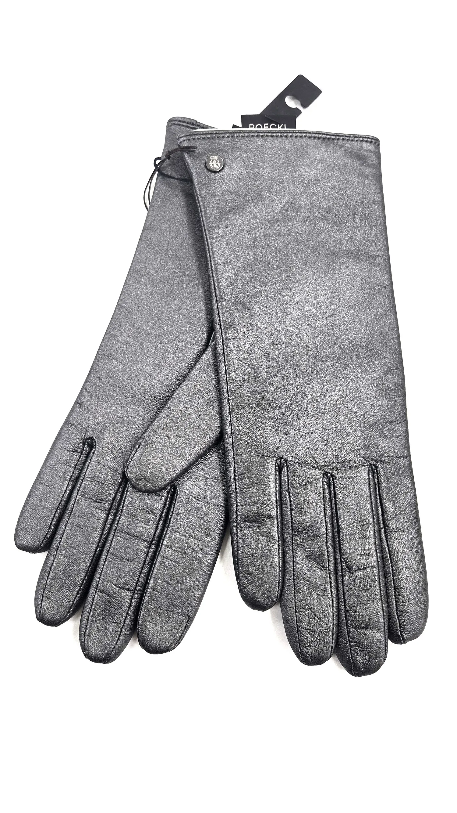 Перчатки Roeckl New Classic  13011 - 235 античное серебро #PRICE# - купить с доставкой по Москве, России, оплата при получении
