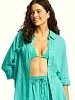 Рубашка Seafolly Crinkle 55428 - aquatic blue