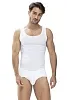 Мужская майка Mey Casual Cotton 49100 101 - белая