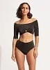 Высокие плавки Seafolly Poolside 40673-959 - сепия