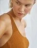 Слитный купальник Watercult 8072209 Textured Basics корица