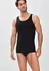 Мужская майка Mey Dry Cotton 46000 123 - чёрная