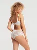 Кружевные трусы-шорты Louisa Bracq Julia 477 40 WHT