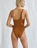 Слитный купальник Watercult 8072209 Textured Basics корица