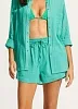 Шорты Seafolly Crinkle 55429-SH - aquatic blue