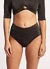 Высокие плавки Seafolly Poolside 40673-959 - сепия