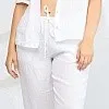 Брюки льняные Cabana Chic Portofino Enzy - белые