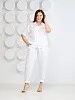 Брюки льняные Cabana Chic Portofino Enzy - белые