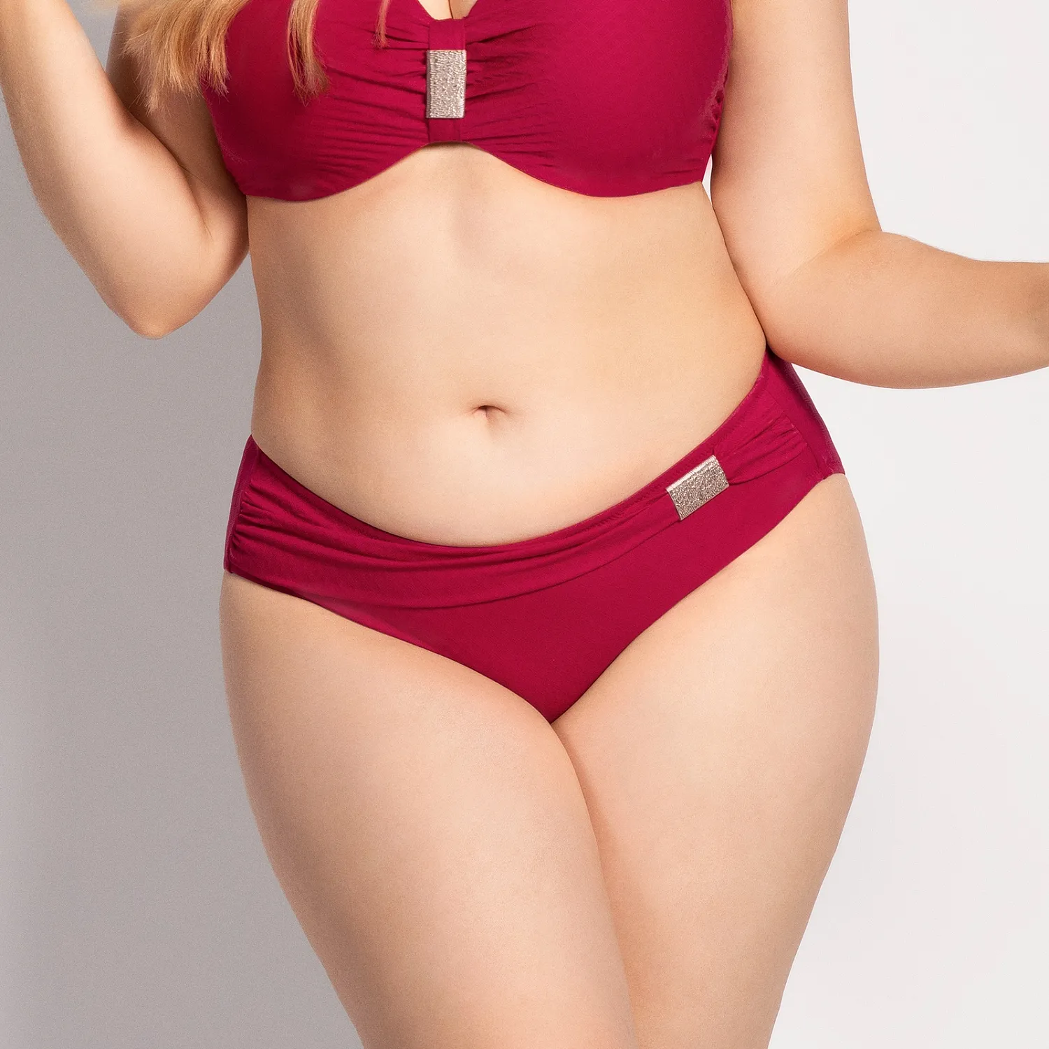 Плавки классика купальника Ulla Сен-Тропе 91-33 брусника #PRICE# - купить с доставкой по Москве, России, оплата при получении