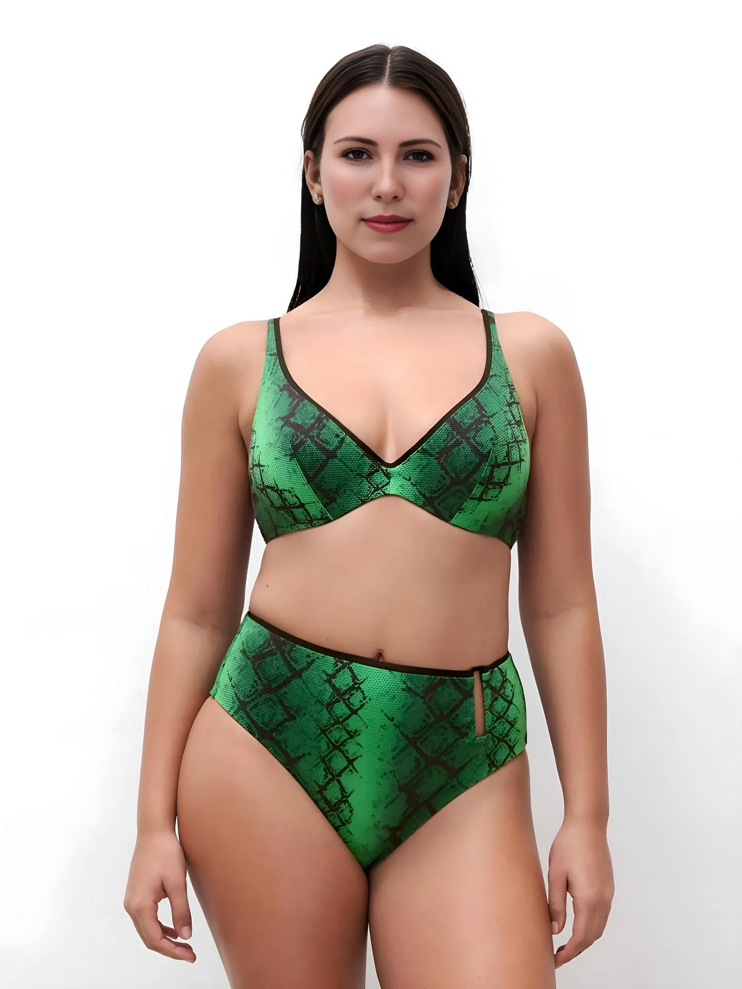 Верх купальника Chantelle Totem C17RMA A05 - питон #PRICE# - купить с доставкой по Москве, России, оплата при получении