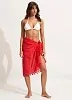 Парео-саронг из хлопка Seafolly 52965-SG - chilli red