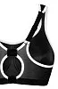 Спортивный бюстгальтер shock absorber 4490 - черный