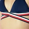 Верх купальника Tommy Hilfiger - треугольники 416 темно-синий