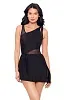 Утягивающее купальное платье Miraclesuit Alina 6553234 - чёрный
