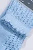 Ажурные носки Kunert Classic Crochet 110235810 - 6740 light sky