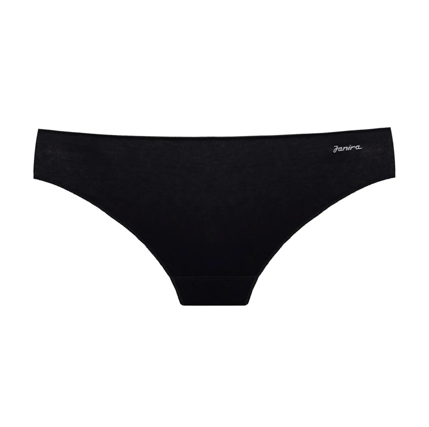 Хлопковые трусики Janira Perfect Day Cotton МИНИ 002 - чёрные #PRICE# - купить с доставкой по Москве, России, оплата при получении