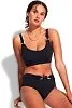 Высокие плавки Seafolly Belize 40679-927 - черные