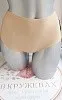 Бесшовные высокие трусы Chantelle Soft stretch 2647 на 44-50 размер - телесные