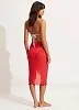 Парео-саронг из хлопка Seafolly 52965-SG - chilli red