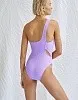 Слитный купальник Watercult 8072209 Textured Basics лаванда