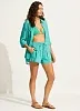 Шорты Seafolly Crinkle 55429-SH - aquatic blue