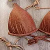 Верх купальника Beliza Kate - плотные чашки - сиена