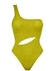 Слитный купальник Watercult 8072209 Textured Basics лайм