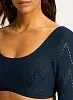 Купальный топ Seafolly Chiara 60289-093 - true navy