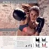 Спортивный бюстгальтер shock absorber 4490 - черный