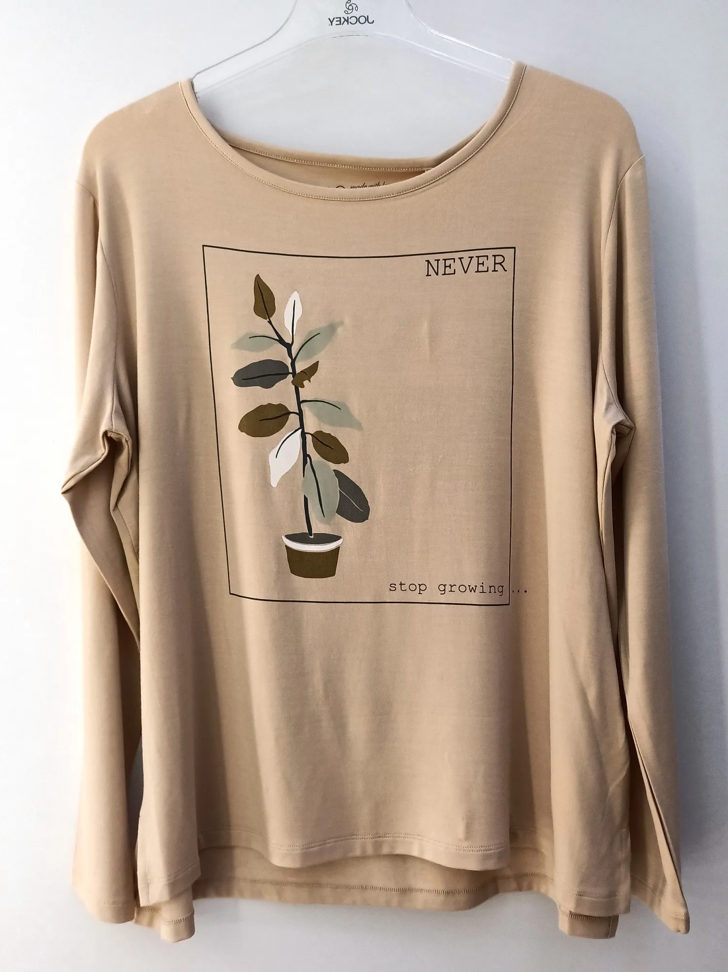 Jockey лонгслив из модала Celebrating Nature 4 500 руб - купить в шоуруме, магазине, доставка с примеркой по России, Москве