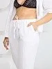 Брюки льняные Cabana Chic Portofino Enzy - белые