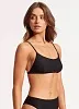 Топ-бралет Seafolly Essentials 31232-640 - черный