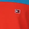 Футболка Tommy Hilfiger колорблок красный-голубой - вк