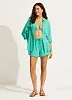 Рубашка Seafolly Crinkle 55428 - aquatic blue
