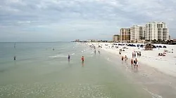 пляж Clearwater Флорида.