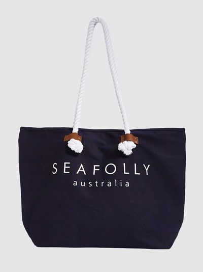 Пляжная сумка Seafolly 71147-BG - индиго