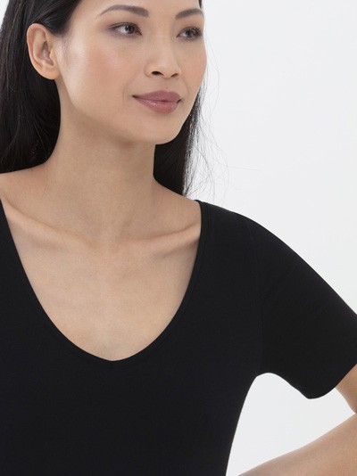 Женская футболка Mey Organic 26816 - 3 черный 