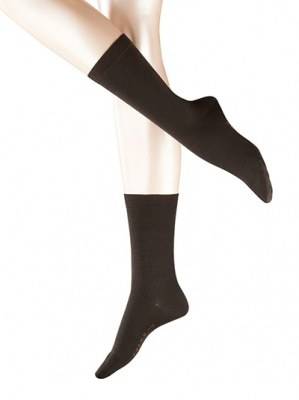 Женские носки Falke Soft Merino коричневые  купить с доставкой и примеркой