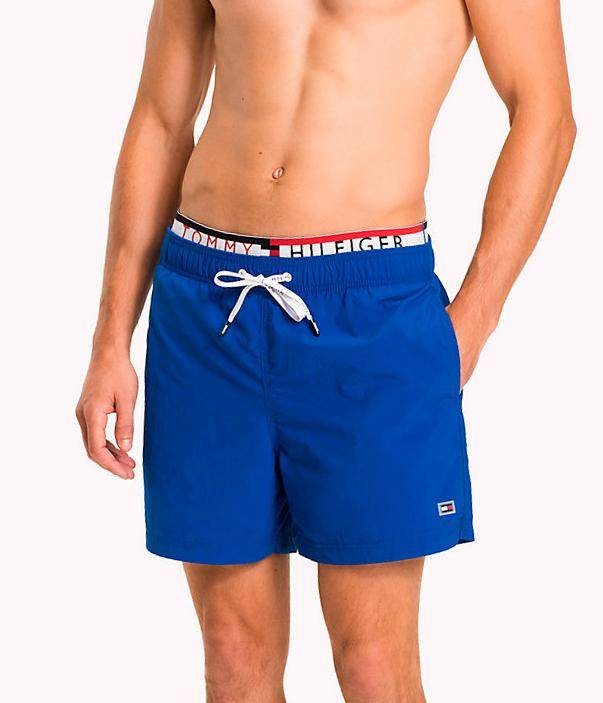 Пляжные шорты Tommy Hilfiger синие - 935 - купить с доставкой по России, оплата при получении