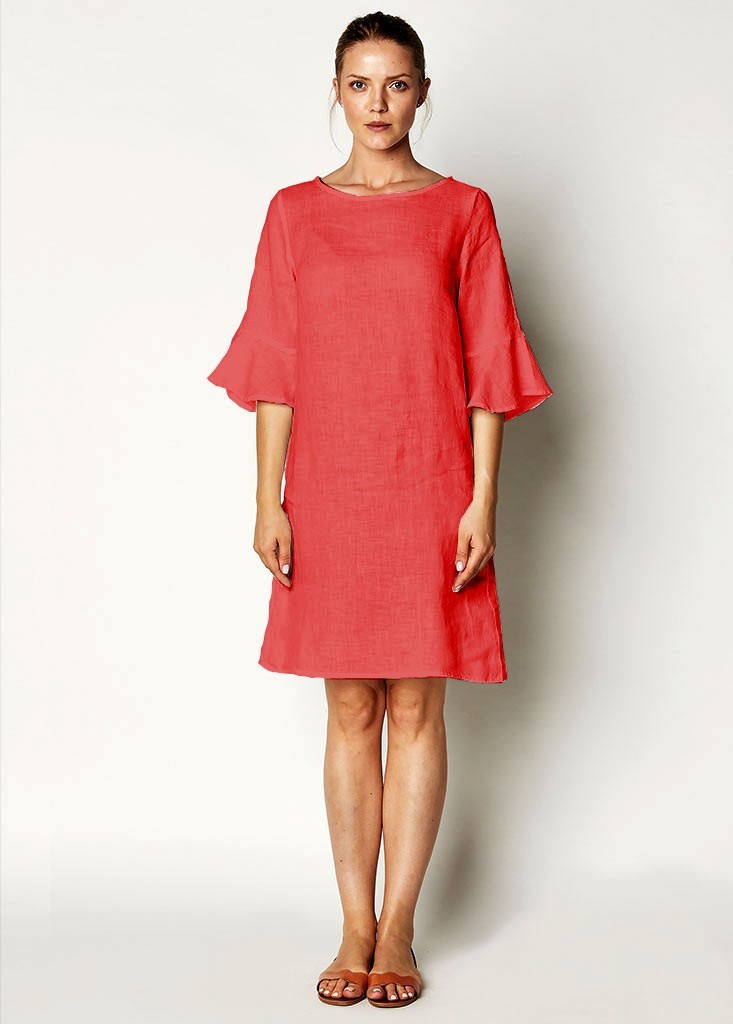 Платье La Fabbrica Del Lino 905 186 - красный