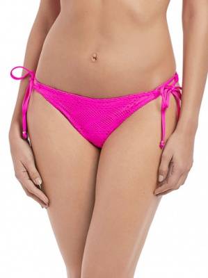 Freya Swimwear Sundance Skirted Bikini Brief/Bottoms Hot Pink 3977 