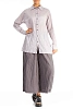 Широкие брюки из жатого хлопка Grizas 3819/1-K34 608 - petite