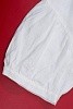 Платье Тринити умягченный лен - белое