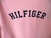 Хлопковая футболка Tommy Hilfiger 665 розовая